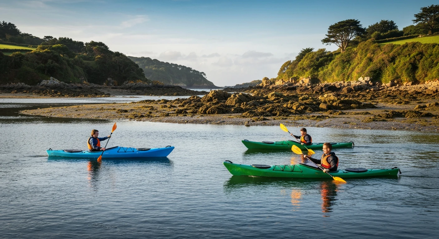 Activites nautiques sur l'estuaire de l'Arguenon et la baie de la Fresnaye
